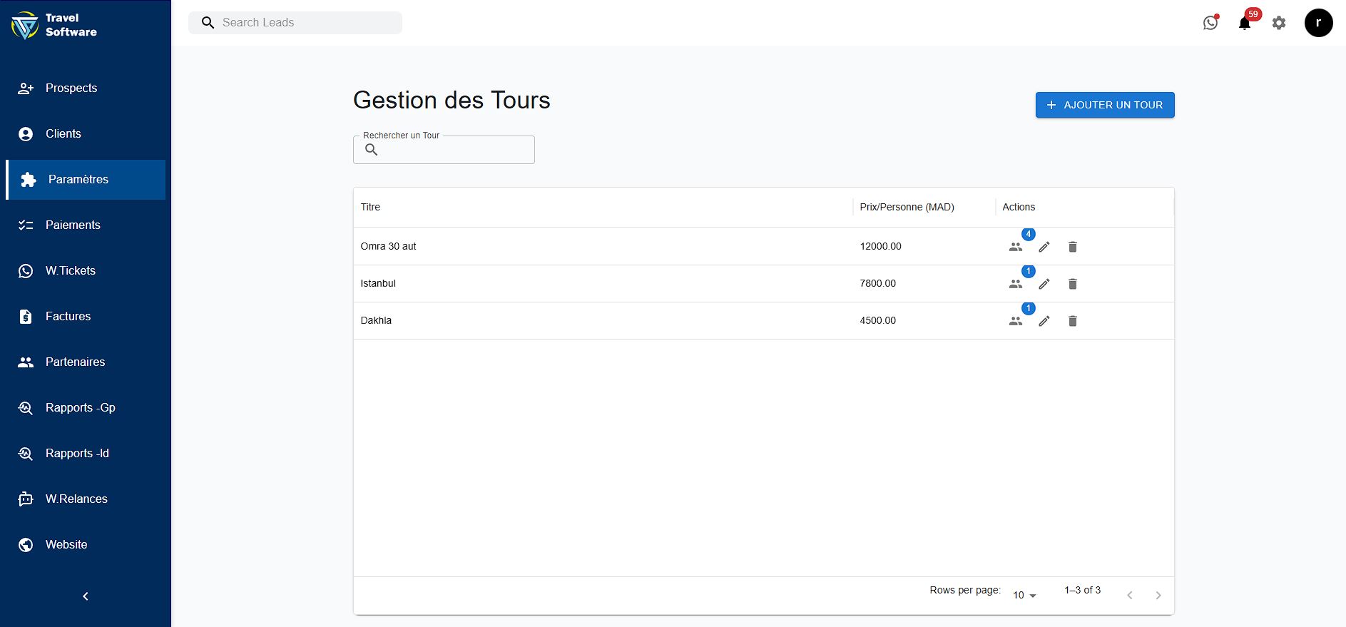 Gérez vos groupes de voyage et vos paiements sans effort
